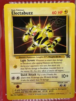 CGC 8.5 NM/MINT+ Electabuzz #2 WB Movie WOTC Black Star PROMO 2 Pokemon TCG 1999 - Image 2