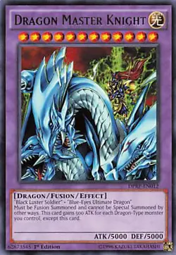 Yu-Gi-Oh! TCG Rivals of the Pharaoh Dragon Master Knight #DPRP-EN012 1st Edition - Image 1
