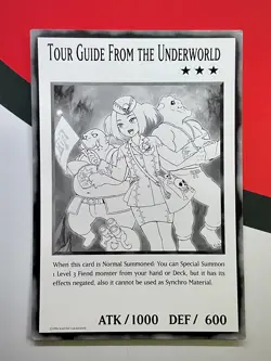 Yugioh Tour Guide from the Underworld Duel Overload DUOV Jumbo Oversized MINT NM - Image 1