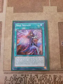 YUGIOH SOUL SERVANT LDS3-EN095 SECRET LIMITED ED NM - Image 1