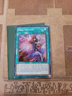 YUGIOH SOUL SERVANT LDS3-EN095 SECRET LIMITED ED NM - Image 2