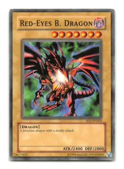 Red-Eyes B. Dragon - SD1-EN002 - YuGiOh-LP - Image 1