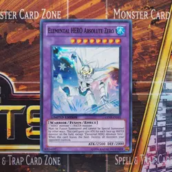 1x Elemental Hero Absolute Zero - Super Rare - GNEF-ENSE1 - Limited Edition - LP - Image 1