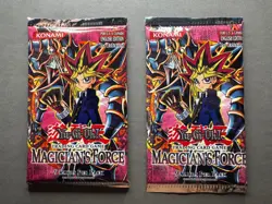 Yugioh Magician's Force (MFC) Booster Pack 1st Edition Sealed ,2X Packs. - Image 1