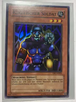 Yu-Gi-Oh Super Rare TFK-DE002 Holo UL Tipptopp Erhalten - Image 1