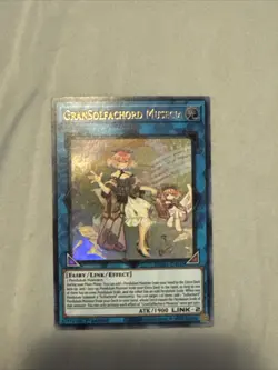 Yu-Gi-Oh! TCG Gransolfachord Musecia DAMA-EN048 Ultra Rare 1st Edition Near Mint - Image 1