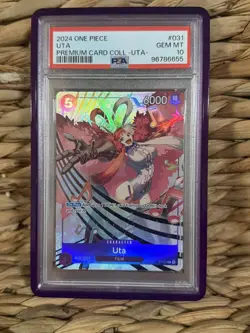 Uta Promo P-031 - One Piece Uta Premium Card Collection - PSA 10 - Image 1