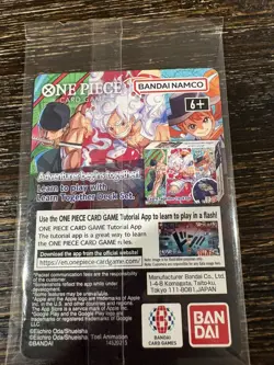 🔥🏀One Piece Monkey.D.Luffy US College Basketball Promo Card *SEALED*🔥🏀 - Image 3