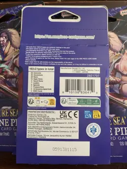 14x One Piece OP14 THE AZURE SEA’S SEVEN Sleeved Blister Booster Packs Sealed - Image 2