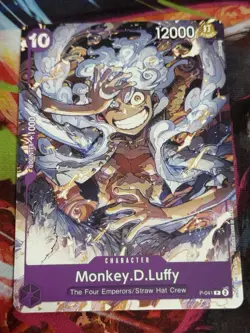 • Monkey.D.Luffy • P-041 Full Art Starter Deck 18 One Piece TCG NM - Image 1