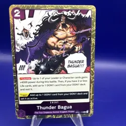 One Piece Romance Dawn Thunder Bagua OP01-119 Foil NM Rare English - Image 1
