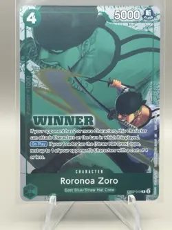 One Piece TCG Roronoa Zoro (WINNER Pack 2025 Vol. 3) EB02-019 - Image 1