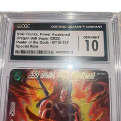 Dragon Ball Super 2022 Collector's Card Power Awakened- Realm of the Gods CCG 10 - Image 4