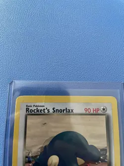 Rockets Snorlax 33/132 Unlimited Gym Heroes Pokemon Card - Lightly Played - Image 4