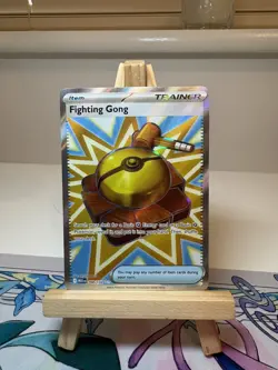 Pokemon TCG 168/132 Fighting Gong Rare Ultra Holo Card Mega Evolution NM/M - Image 1