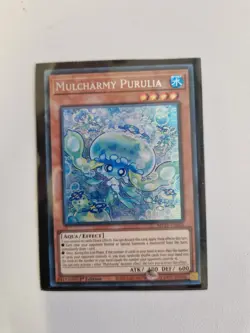 Yugioh card: Mulcharmy Purulia Prismatic Secret Rare. New! Unplayed! - Image 1