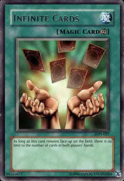 Infinite Cards - Rare LON-027 - HP - YuGiOh - Image 1