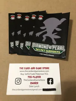 5 Pokemon Sleeves Pokemon Organized Play Weavile 2007 Card TCG - Image 1
