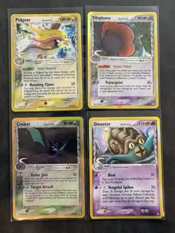 Pokemon TCG Delta Species 4 Card Lot RARE 2005, 2006 - Image 1