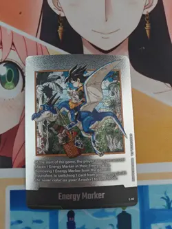 Energy Marker E-86 Silver Manga Booster 02 Dragon Ball Card English - Image 2