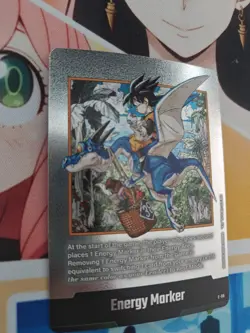 Energy Marker E-86 Silver Manga Booster 02 Dragon Ball Card English - Image 3