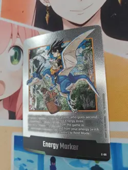 Energy Marker E-86 Silver Manga Booster 02 Dragon Ball Card English - Image 4