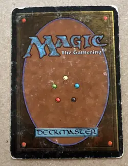 MTG Demonic Tutor Heavily played Revised Edition Magic the Gathering Card # 105 - Image 2