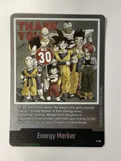 Dragon Ball Super Card Game Manga Booster Foil E-60 Energy Marker - Image 1