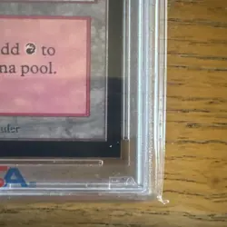 1993 Magic: the Gathering ✨MOUNTAIN✨ CE PSA 9 MtG WOTC - Image 4