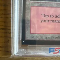 1993 Magic: the Gathering ✨MOUNTAIN✨ CE PSA 9 MtG WOTC - Image 5