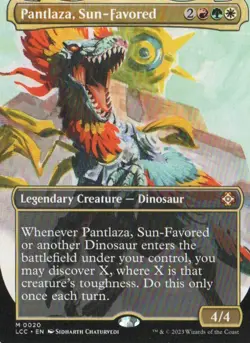 MTG THE LOST CAVERNS OF IXALAN COMMANDER PANTLAZA, SUN-FAVORED RARE - Image 1
