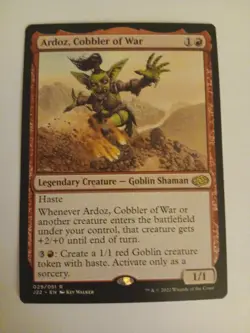 Ardoz, Cobbler of War NM/M Jumpstart 22 J22 MTG Magic the Gathering - Image 1