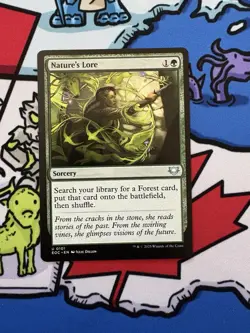 Nature’s Lore x1 Mtg Edge of Eternities Commander - Image 1