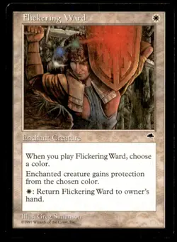 Flickering Ward LP Light Play Tempest MTG [6947] - Image 1