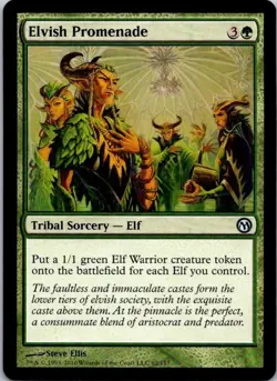 MTG Magic The Gathering Elvish Promenade Planeswalkers Played See Scan B - Image 1