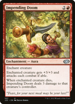 Impending Doom 557 | Near Mint | J22 Jumpstart 2022 Magic MTG - Image 1