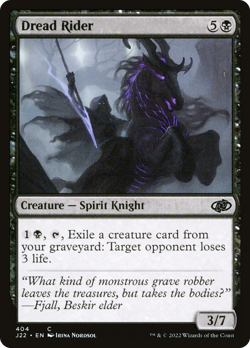 Dread Rider 404 | Near Mint | J22 Jumpstart 2022 Magic MTG - Image 1