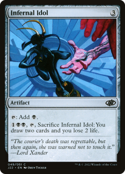 Infernal Idol 49 | Near Mint | J22 Jumpstart 2022 Magic MTG - Image 1