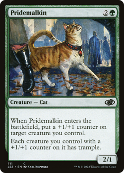 Pridemalkin 711 | Near Mint | J22 Jumpstart 2022 Magic MTG - Image 1