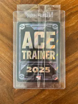 Pokemon TCG Celebratory Fanfare Ace Trainer 2025 Promo Card Unopened - Image 2
