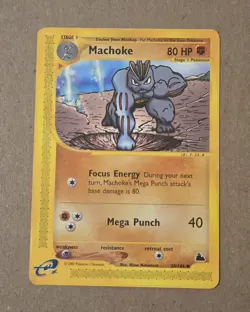 2003 Pokemon Skyridge #038/144 Machoke Regular Base Card Great Shape! - Image 1