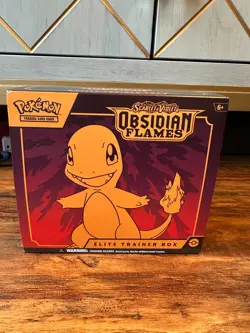 Pokemon: Scarlet & Violet 3: Obsidian Flames ETB NO PACKS ACCESSORIES ONLY - Image 1