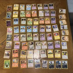 Pokemon Vintage Lot 73 Total Cards!! - Image 1