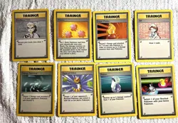POKEMON Base Set 62 Card Lot 18 TRAINERS 19 UNCOMMONS 25 COMMONS Not Played - Image 3