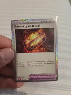 Scorching Charcoal 026/034 CLC Trading Card Game Classic Trainer Tool Pokemon - Image 1