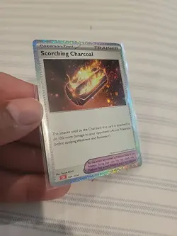 Scorching Charcoal 026/034 CLC Trading Card Game Classic Trainer Tool Pokemon - Image 4