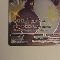 Pokemon Charizard VMAX SV107/SV122 Shining Fates Shiny Vault Full Art Holo Rare - Image 2
