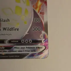 Pokemon Charizard VMAX SV107/SV122 Shining Fates Shiny Vault Full Art Holo Rare - Image 3