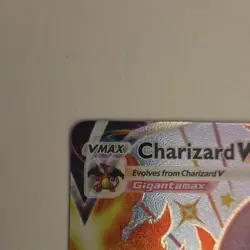 Pokemon Charizard VMAX SV107/SV122 Shining Fates Shiny Vault Full Art Holo Rare - Image 5