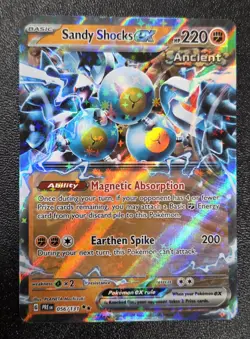 Pokemon TCG - Sandy Shocks ex - Double Rare SV: Prismatic Evolutions 056/131 NM - Image 1